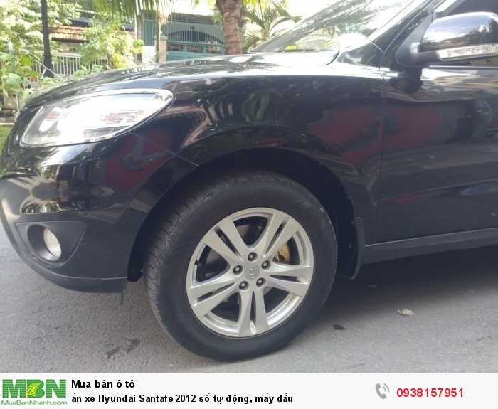 Bán xe Hyundai Santafe 2012 số tự động, máy dầu