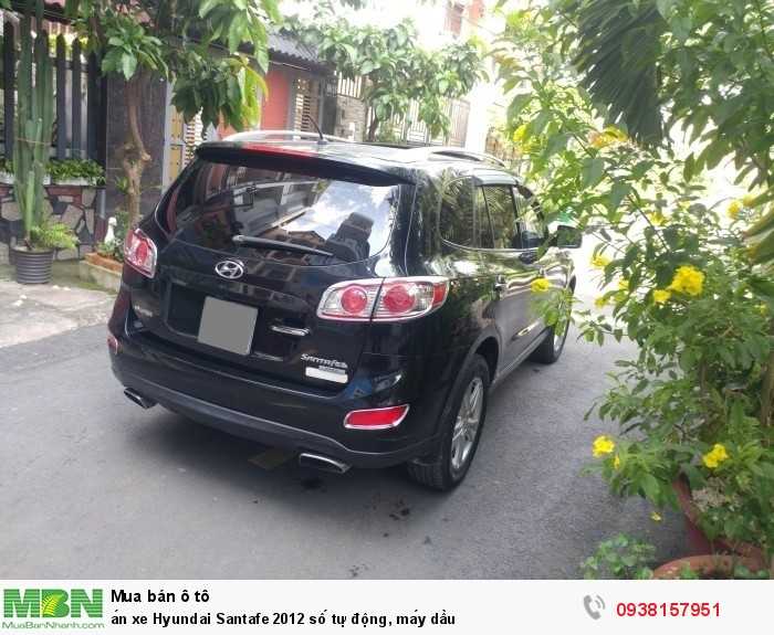 Bán xe Hyundai Santafe 2012 số tự động, máy dầu