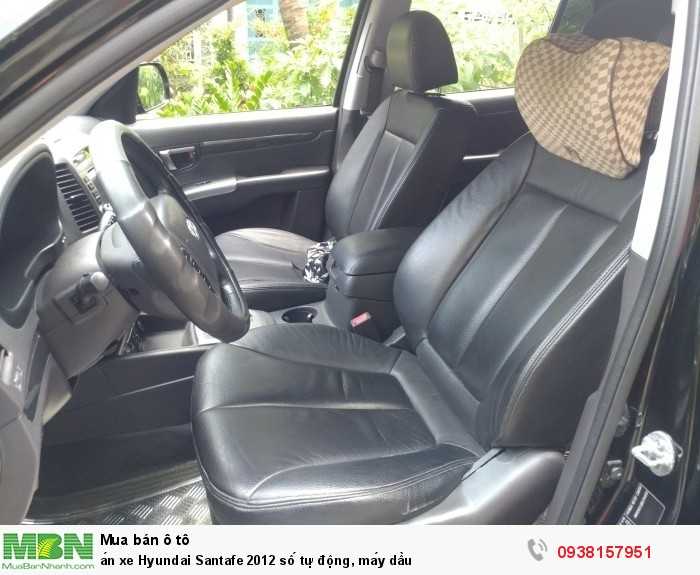 Bán xe Hyundai Santafe 2012 số tự động, máy dầu
