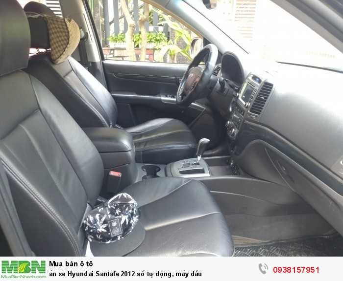Bán xe Hyundai Santafe 2012 số tự động, máy dầu