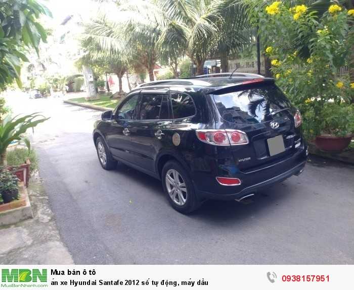 Bán xe Hyundai Santafe 2012 số tự động, máy dầu