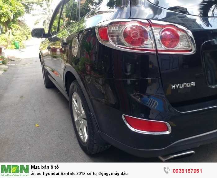 Bán xe Hyundai Santafe 2012 số tự động, máy dầu