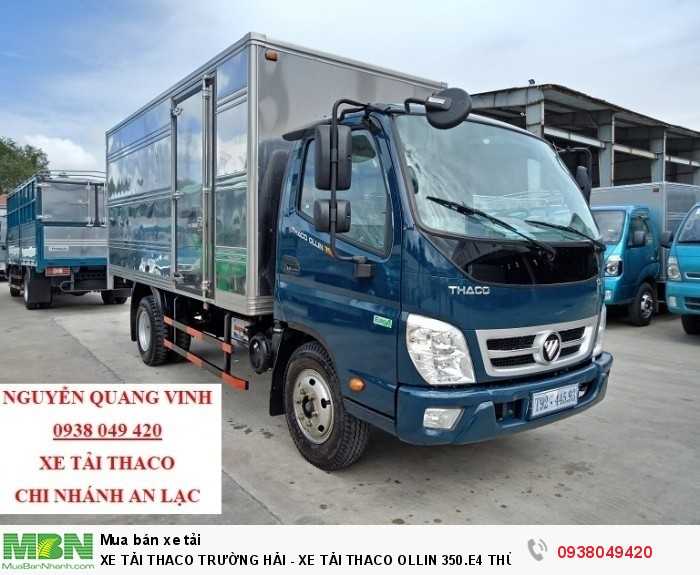Xe Tải Thaco Ollin 350.E4 - Thùng Dài 4,4 Mét - Tải Trọng 2,4 & 3,49 Tấn - Hổ Trợ Trả Góp