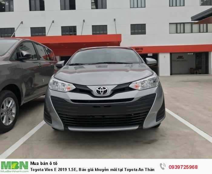 Toyota Vios 2019 1.5E,