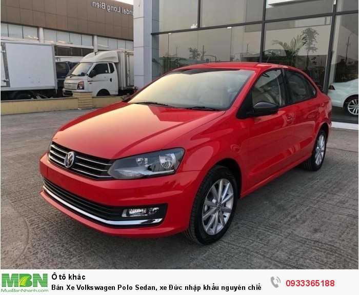 Bán Xe Volkswagen Polo Sedan, xe Đức nhập khẩu nguyên chiếc chính hãng mới 100%, hỗ trợ trả góp.