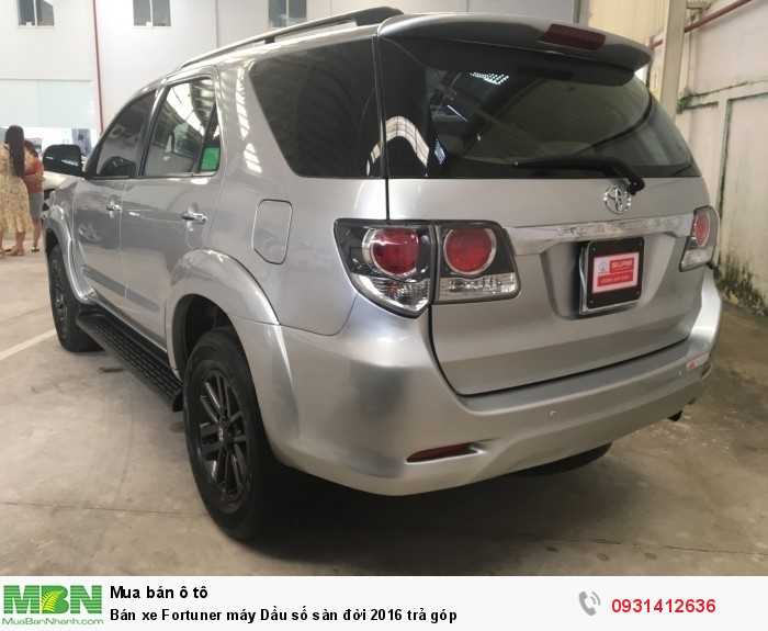 Bán xe Fortuner máy Dầu số sàn đời 2016 trả góp