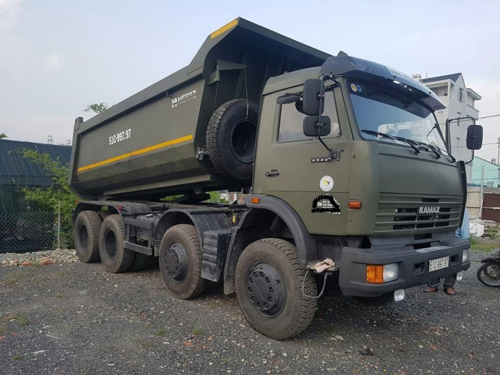 Thanh lí Gấp 1 con Ben 4 Chân 2 Cầu Kamaz