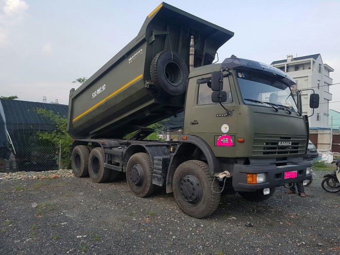 Thanh lí Gấp 1 con Ben 4 Chân 2 Cầu Kamaz