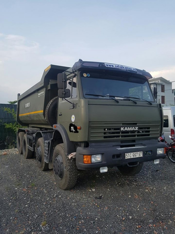 Thanh lí Gấp 1 con Ben 4 Chân 2 Cầu Kamaz