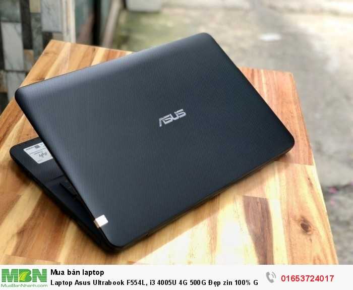 Laptop Asus Ultrabook F554L, i3 4005U 4G 500G Đẹp zin 100% Giá rẻ