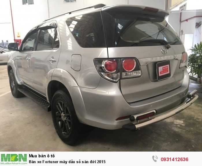 Bán xe Fortuner máy dầu số sàn đời 2015