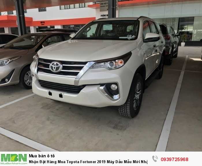 Nhận Đặt Hàng Mua Toyota Fortuner 2019 Máy Dầu Mẫu Mới Nhập Khẩu Giao Trong Tháng Tại HCM