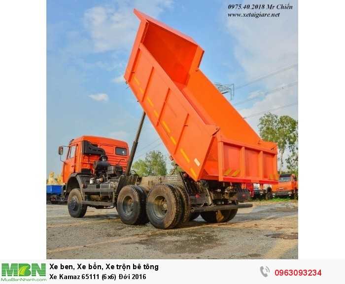 Xe Kamaz 65111 (6x6) Đời 2016