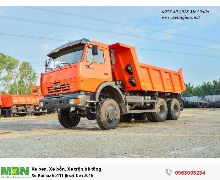 Xe Kamaz 65111 (6x6) Đời 2016