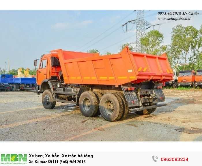 Xe Kamaz 65111 (6x6) Đời 2016