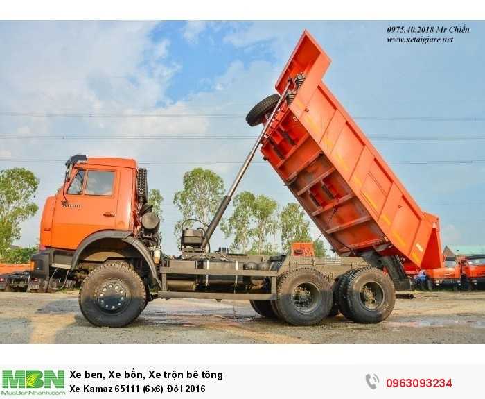 Xe Kamaz 65111 (6x6) Đời 2016