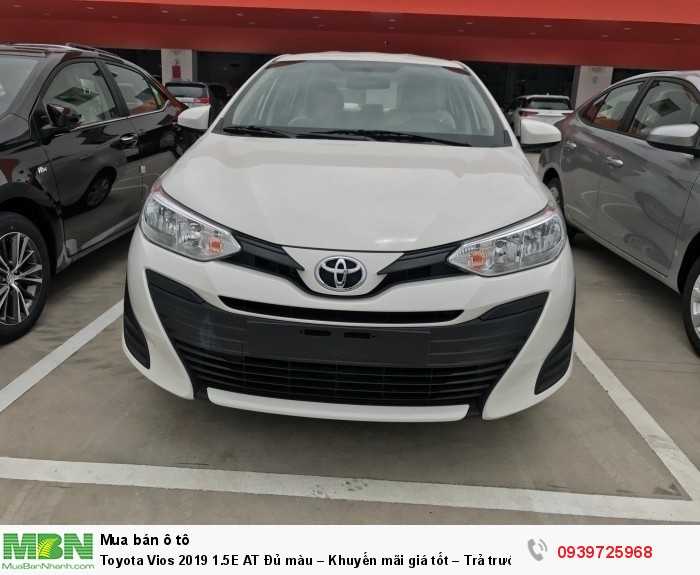 Toyota Vios 2019 1.5E AT