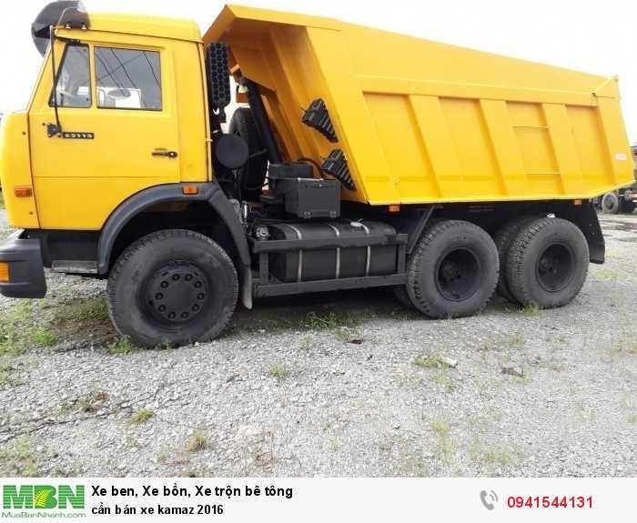 Cần bán xe kamaz 2016