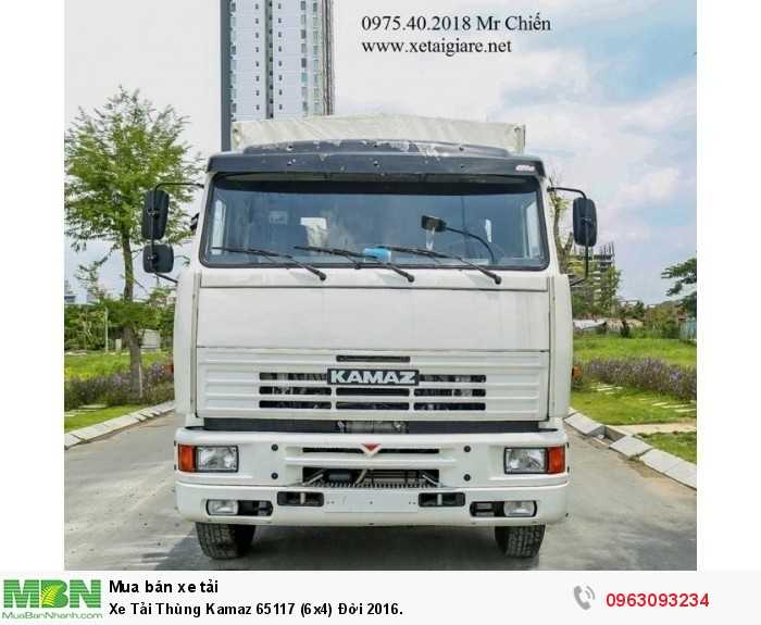 Xe Tải Thùng Kamaz 65117 (6x4) Đời 2016.