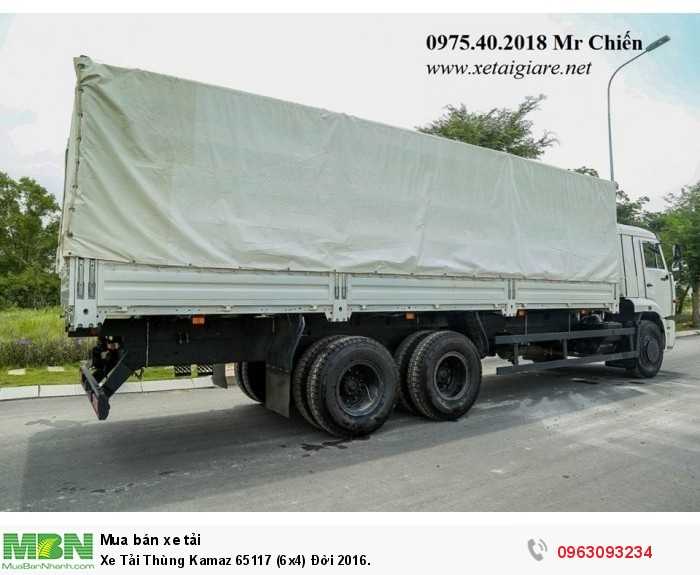 Xe Tải Thùng Kamaz 65117 (6x4) Đời 2016.