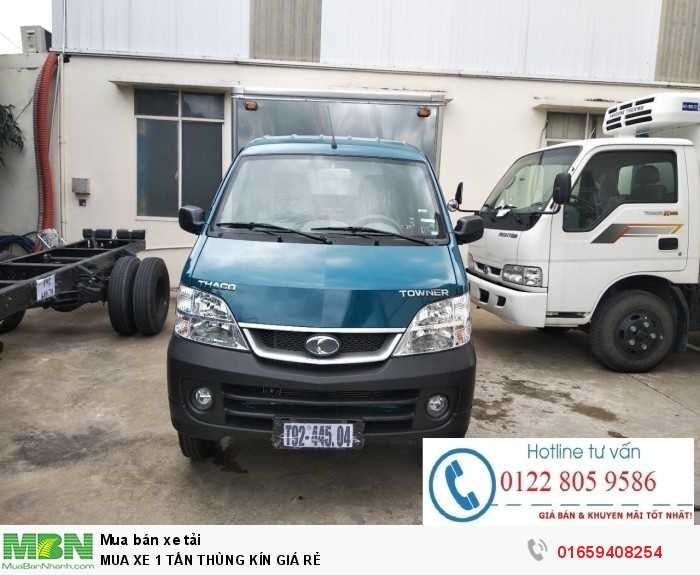 Mua Xe 1 Tấn Thùng Kín Giá Rẻ
