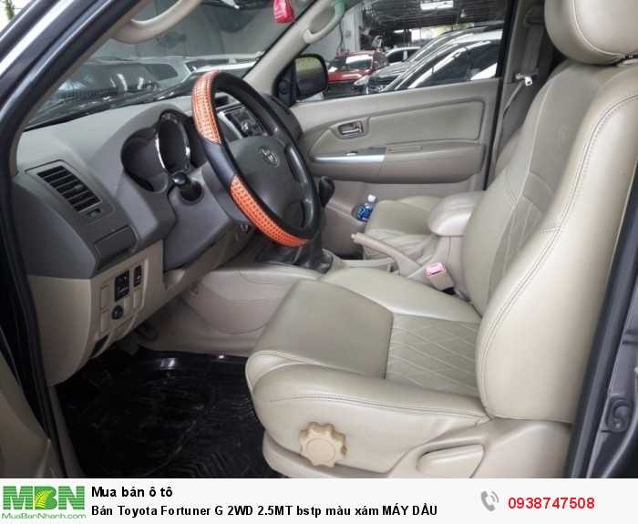 Bán Toyota Fortuner G 2WD 2.5MT bstp màu xám MÁY DẦU