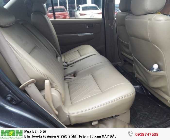 Bán Toyota Fortuner G 2WD 2.5MT bstp màu xám MÁY DẦU
