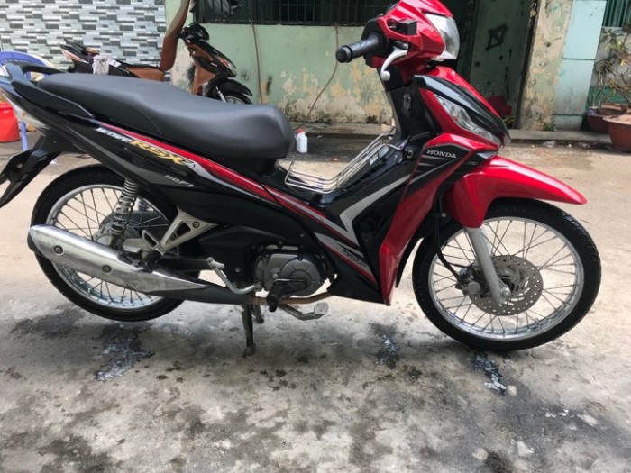 Wave RSX  Fi, màu đỏ đen đời chót xe keng