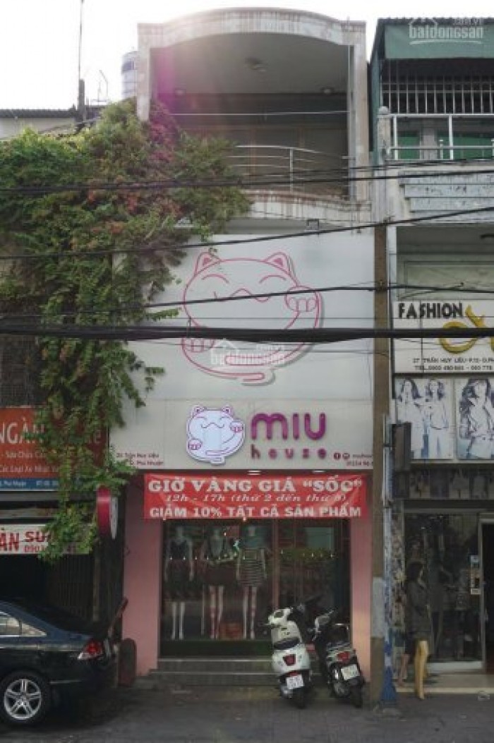 Bán nhà mặt tiền đường Trần Huy Liệu – Phú Nhuận 72m2