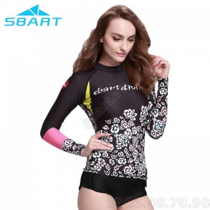 Áo Bơi Dài Tay Nữ Sbart D28 Mới 100%, giá: 550.000đ, gọi: 0973 …