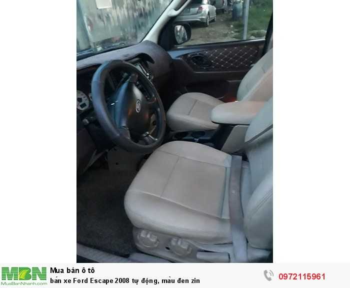Bán xe Ford Escape 2008 tự động, màu đen zin