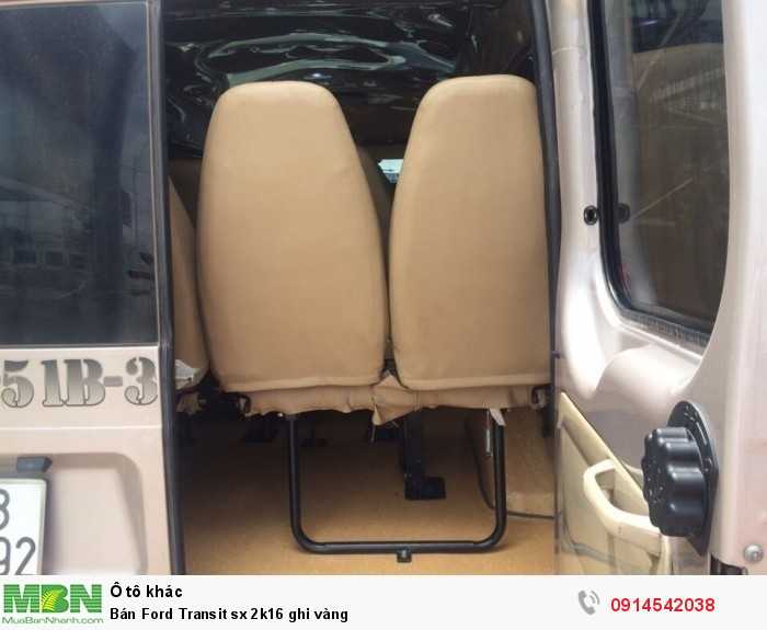 Bán Ford Transit sx 2k16 ghi vàng