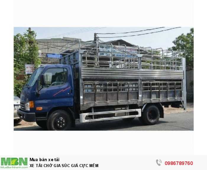 Xe Tải Chở Gia Súc Giá Cực Mềm