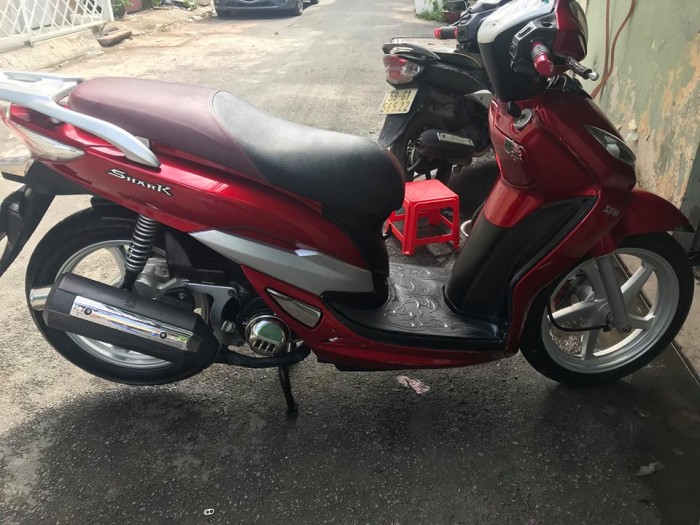 Xe Shark Sport chính hãng SYM, màu đỏ,bstp,hình thật