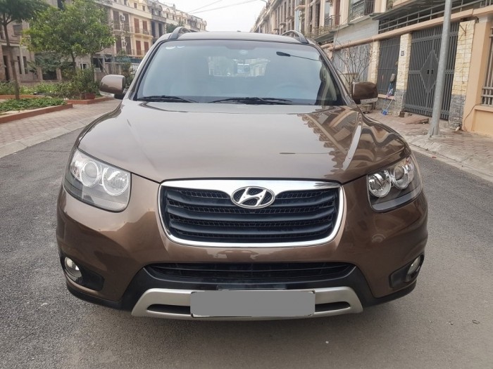 Bán Santafe nhập khẩu máy dầu 2012 động cơ 2.0 tự động màu vàng