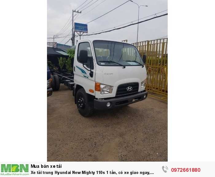 Xe tải trung Hyundai New Mighty 110s 7 tấn, có xe giao ngay, khuyến mãi hot