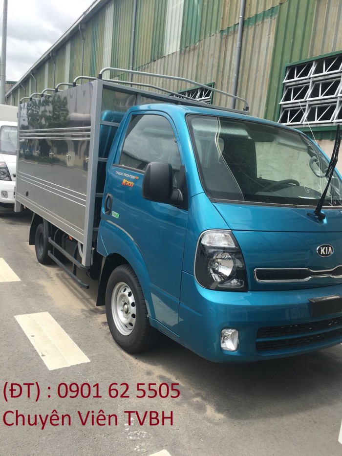 Bán xe tải Kia K200 tải trọng 990kg, 1990kg- hỗ trợ trả góp 80% . LH ngay để được giá tốt