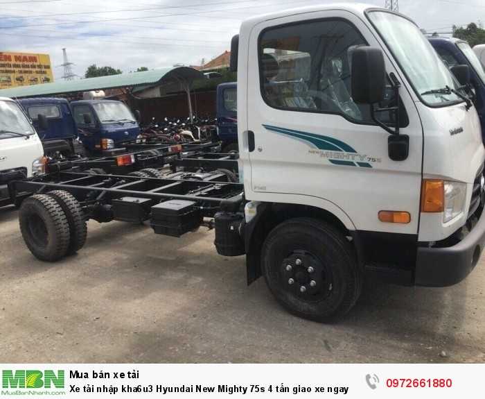 Xe tải nhập khẩu Hyundai New Mighty 75s 4 tấn giao xe ngay