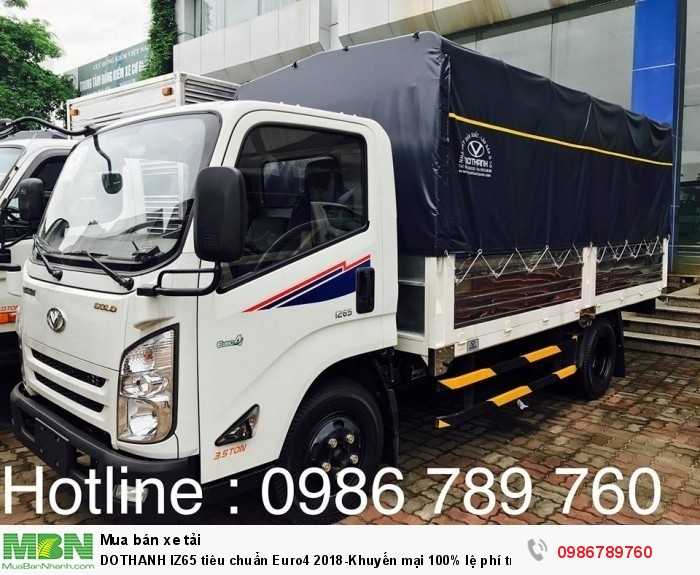 DOTHANH IZ65 tiêu chuẩn Euro4 2018-Khuyến mại 100% lệ phí trước bạ-Hỗ trợ trả góp 80%