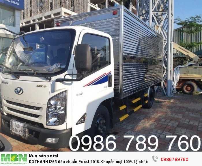 DOTHANH IZ65 tiêu chuẩn Euro4 2018-Khuyến mại 100% lệ phí trước bạ-Hỗ trợ trả góp 80%
