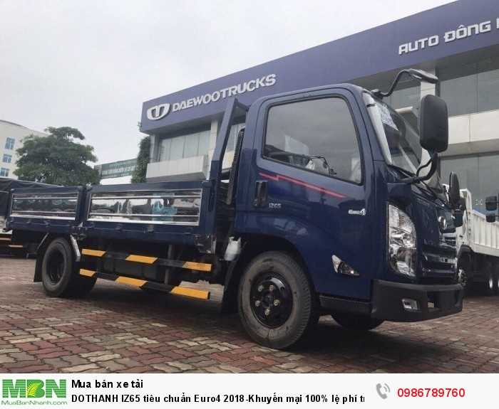 DOTHANH IZ65 tiêu chuẩn Euro4 2018-Khuyến mại 100% lệ phí trước bạ-Hỗ trợ trả góp 80%