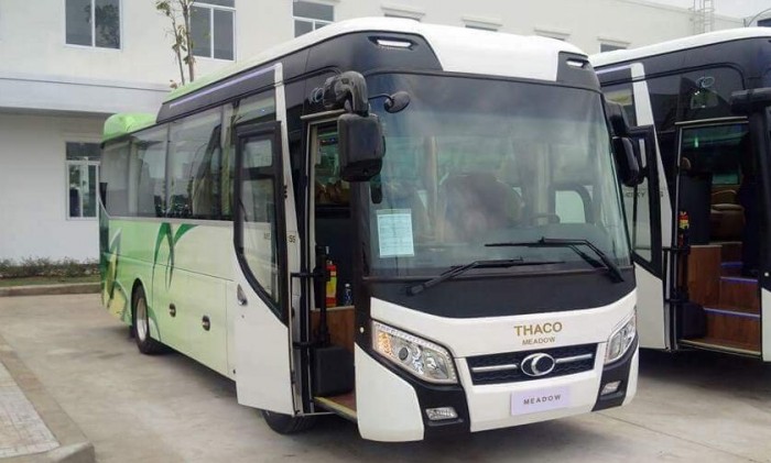 Xe Thaco Bus TB85S đời mới 2018.