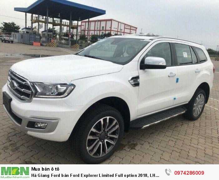 Hà Giang Ford bán Ford Explorer Limited Full option 2018