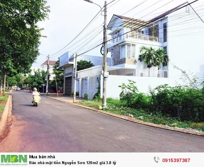 Bán nhà mặt tiền Nguyễn Sơn 120m2