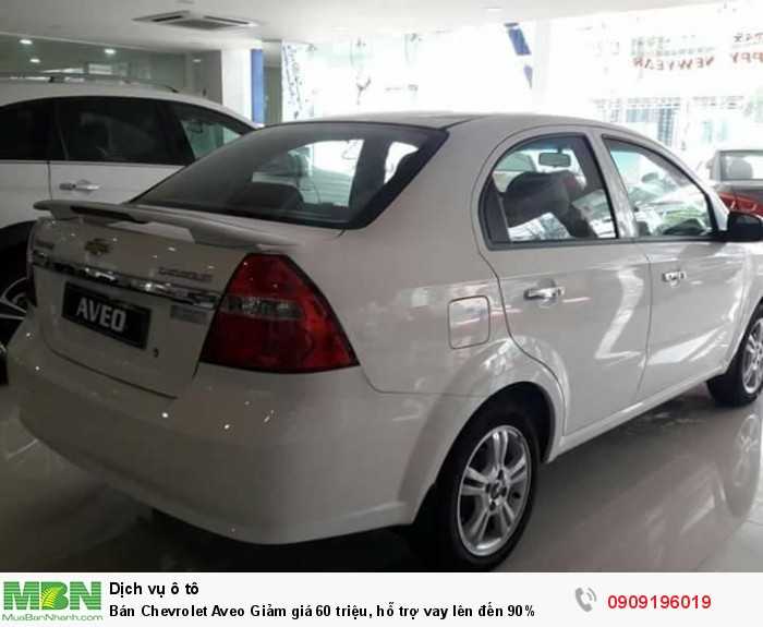 Bán Chevrolet Aveo Giảm giá 60 triệu, hỗ trợ vay lên đến 90%