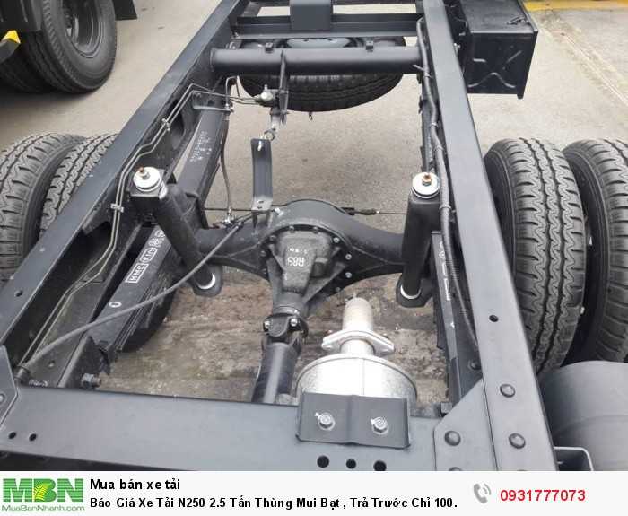 Báo Giá Xe Tải N250 2.5 Tấn Thùng Mui Bạt , Trả Trước Chỉ 100 Triệu Nhận Xe Ngay 2