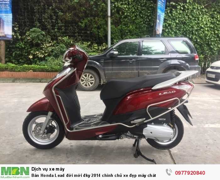 Bán Honda Lead đời mới đky 2014 chính chủ xe đẹp máy chât