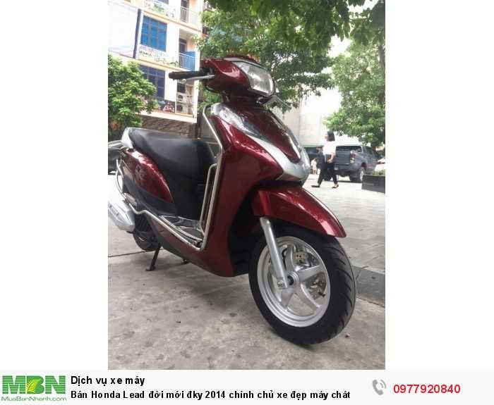 Bán Honda Lead đời mới đky 2014 chính chủ xe đẹp máy chât