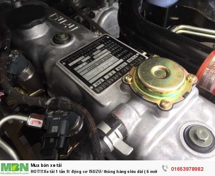 HOT!!!Xe tải 1 tấn 9/ động cơ ISUZU/ thùng hàng siêu dài ( 6 mét 2).