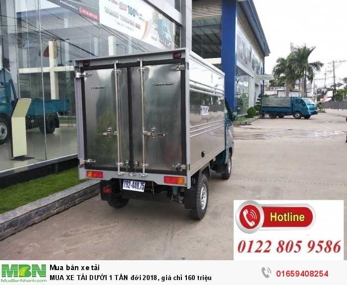 MUA XE TẢI DƯỚI 1 TẤN  đời 2018, giá chỉ 160 triệu